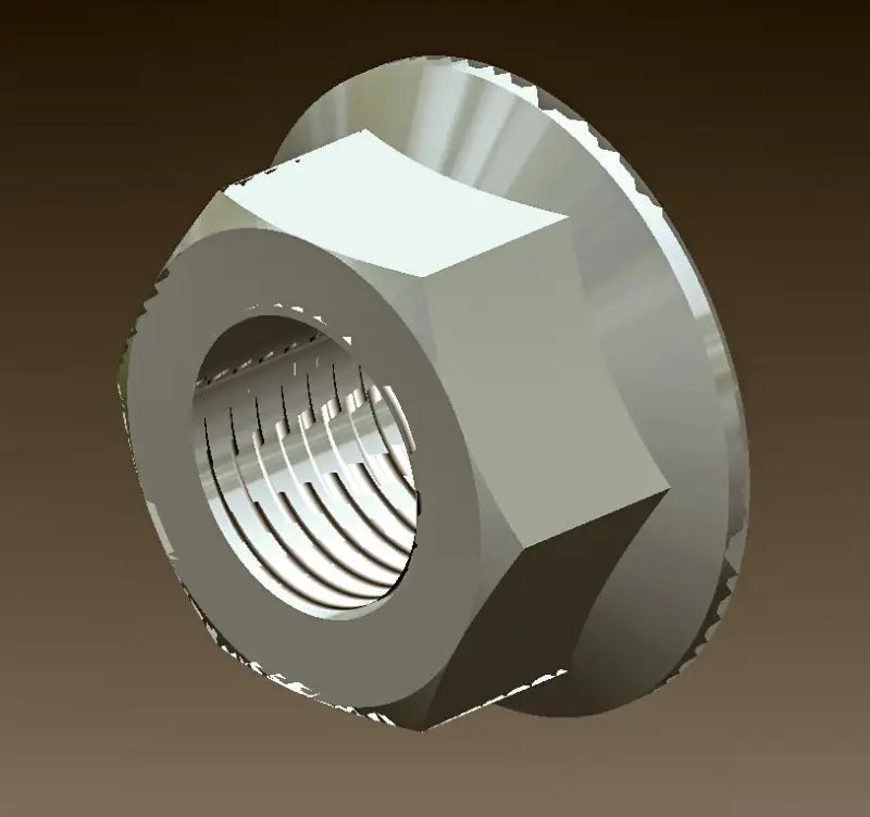 006-092-01 Mor/Ryde 7/16-20 Flange Lock Nuts Pkg 14 m6r00609201