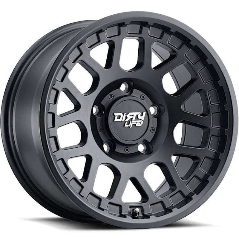 Dirty Life 9306 Mesa 17x9 / 6x135 BP / 0mm Offset / 87.1mm Hub Matte Black Wheel dlw9306-7936MB0