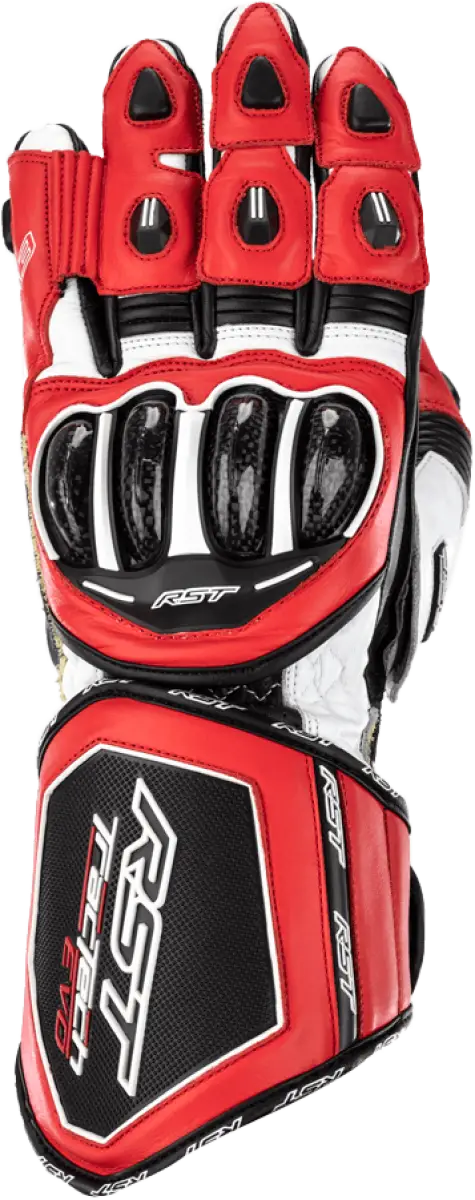 102666RED-09 Rst Tractech Evo 4 Ce Glove Red/White/Black Md wps-556-2666409
