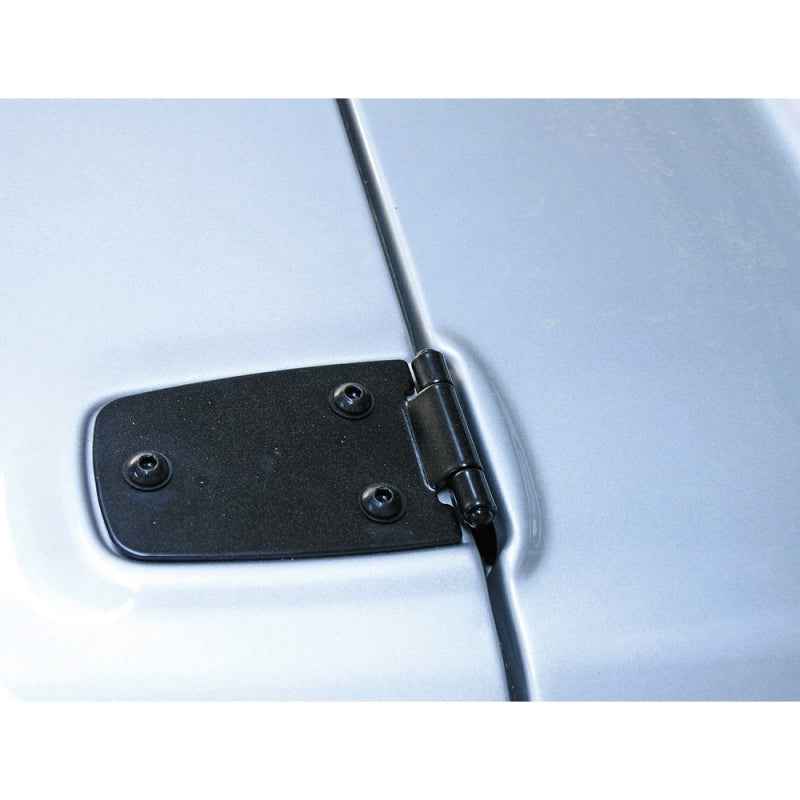 Rugged Ridge 76-95 Jeep CJ / Jeep Wrangler Black Hood Hinges 11205.01