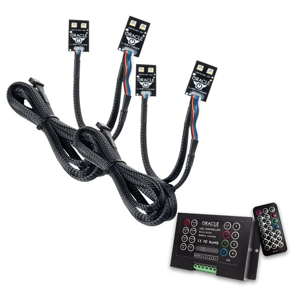 Ford Bronco Sport Colorshift® Rgb+W Headlight Drl + Halo Upgrade by Oracle Lighting