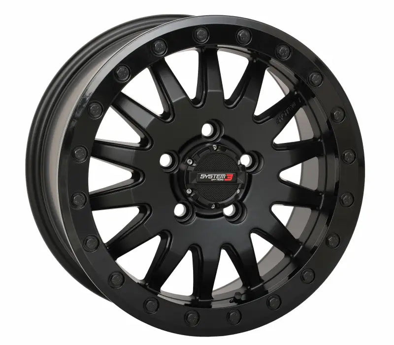 15S3-8544 System 3 Sb8 Wheel 15X7 5+2 (+38Mm) 5/4.5 Matte Black wps-3-158544