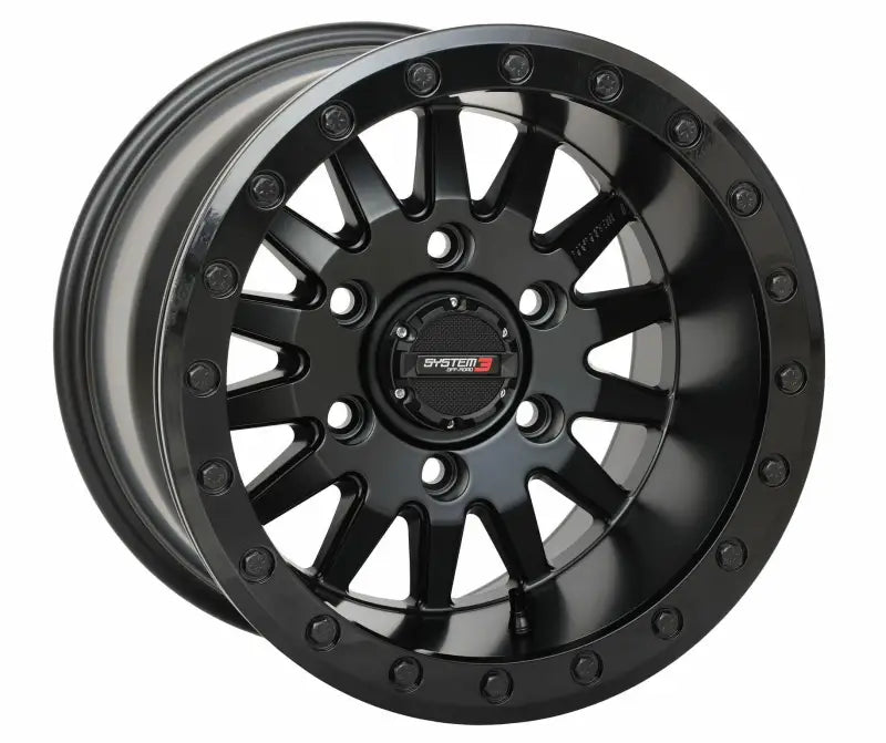 15S3-85651 System 3 Sb8 Wheel 15X10 5+5 (0Mm) 6/5.5 Matte Black wps-3-1585651