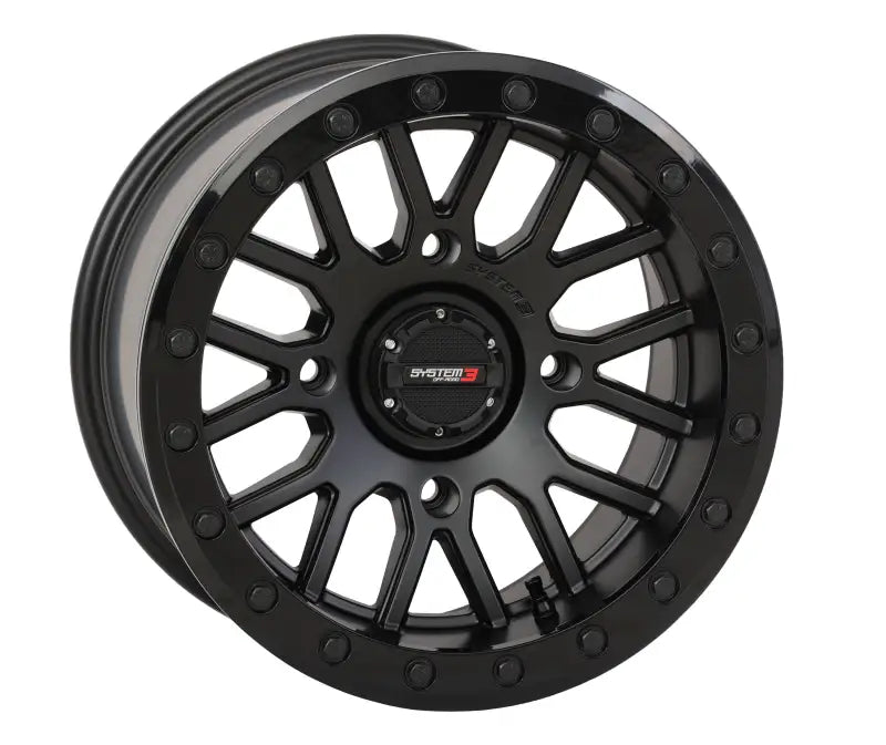 15S3-9537 System 3 Sb9 Wheel 15X9 5+4 (+10Mm) 4/137 Matte Black wps-3-159537