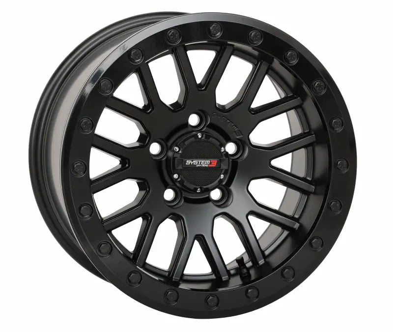 15S3-9544 System 3 Sb9 Wheel 15X9 5+4 (+10Mm) 5/4.5 Matte Black wps-3-159544