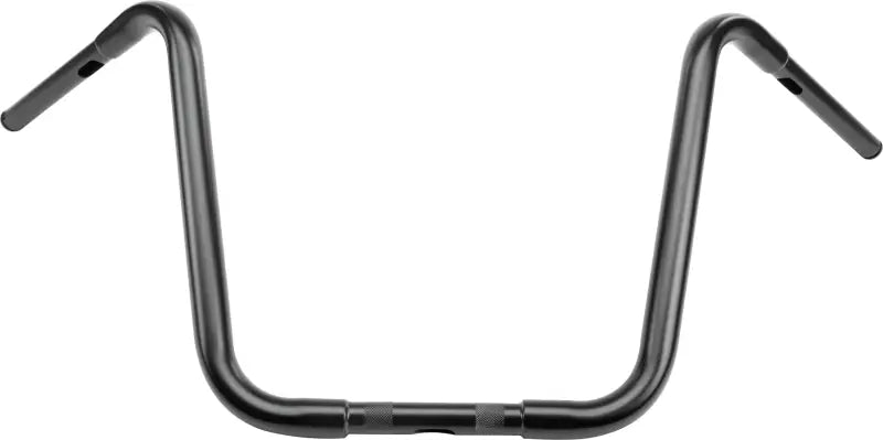 16" Satin Black Ape Hangers 1" Thru Clamp Tbw wps-820-54497