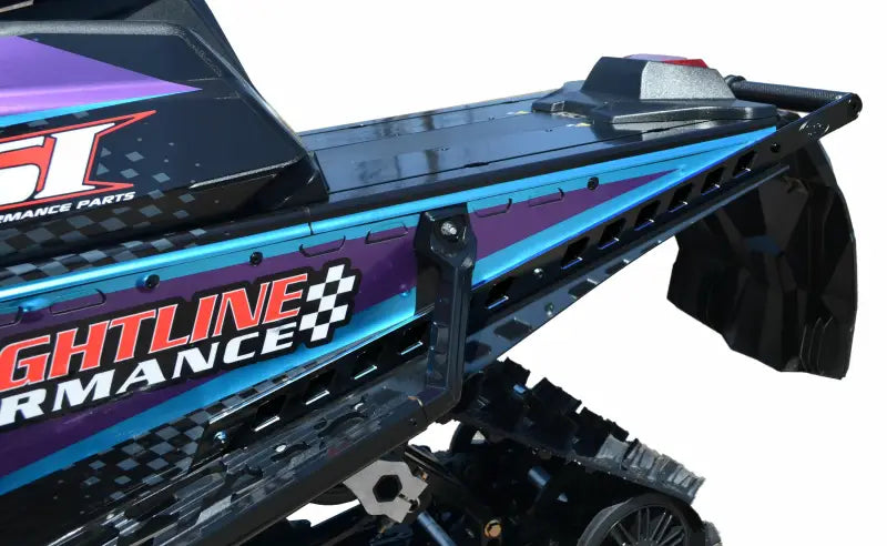 182-128 Straightline Carbon Fiber Rear Bumper Black wps-241-26390b