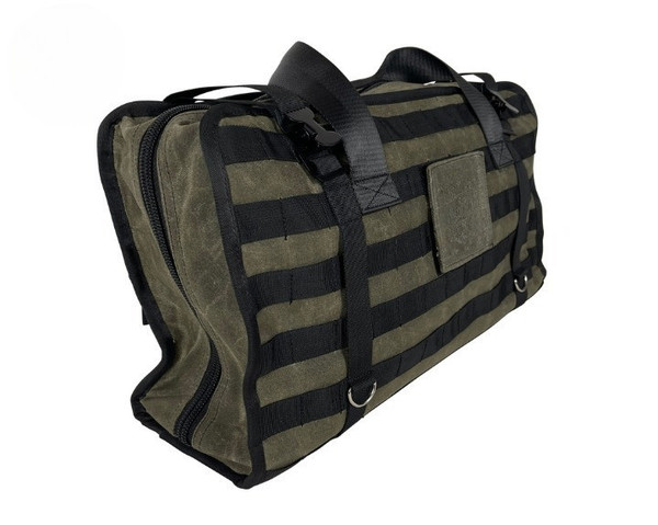 Ford Bronco / Bronco Sport Large Recovery Bag With Handle And Straps - 16 Waxed Canvas by Overland Vehicle Systems