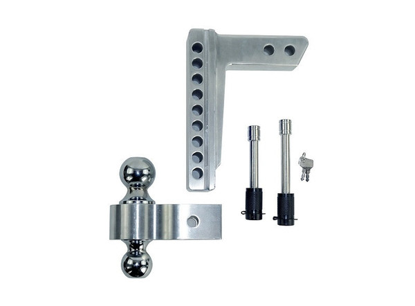 Ford Bronco / Bronco Sport Ball Mount - 2" Shank, 8" Drop, Chrome by Pacbrake