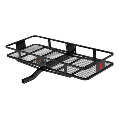 Ford Bronco / Bronco Sport 60" X 24" Fixed Black Steel Basket Cargo Carrier by Curt