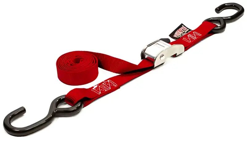 22121 EACH Powertye Tie-Down Cam S-Hook 1"X144" Red Each wps-29-1073