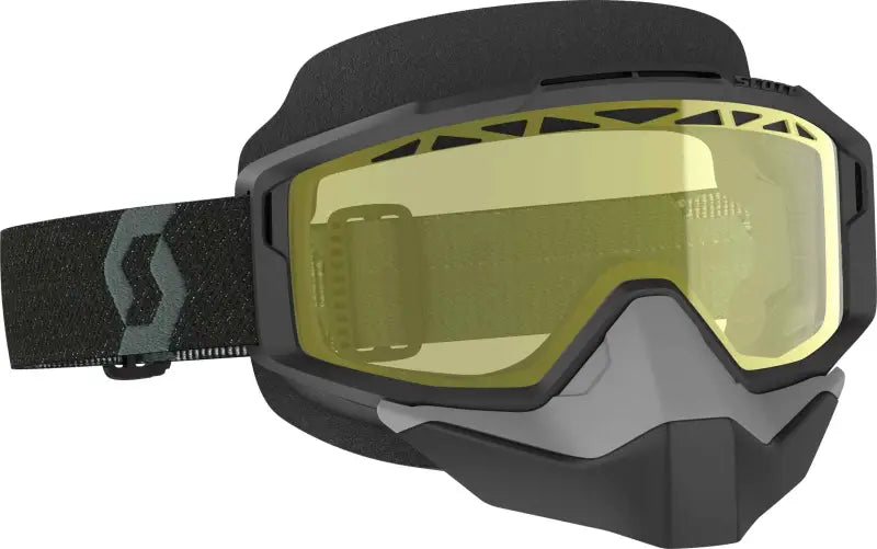 285543-001029 Scott Split Otg Snow Cross Goggle Black W/Yellow wps-51-5499