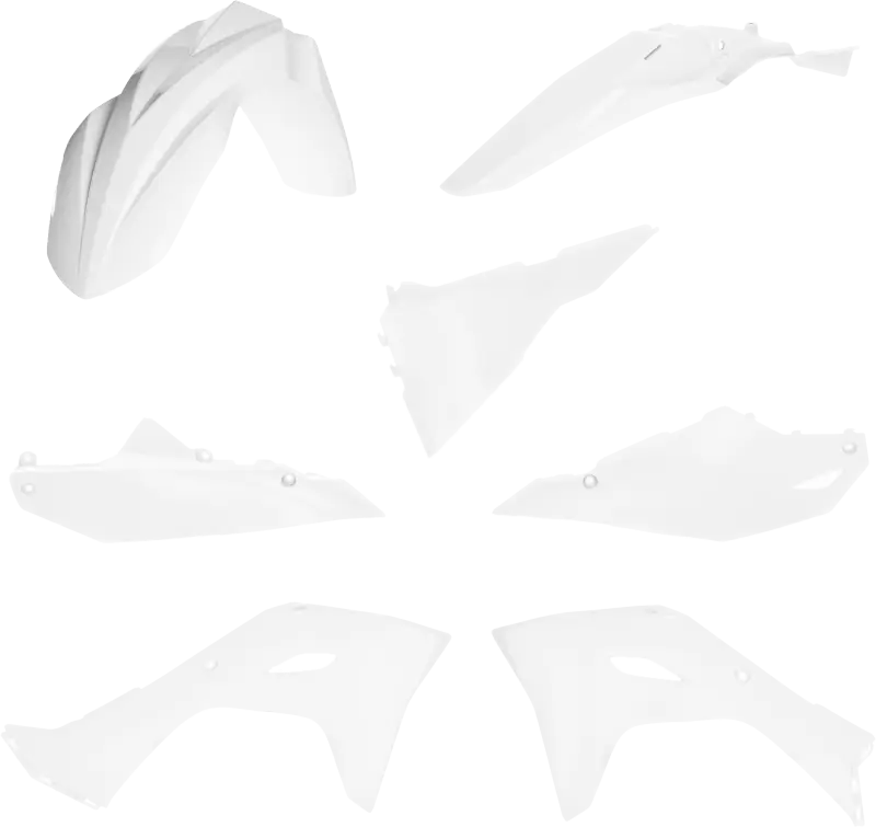 2983560002 Acerbis Plastic Kit Kaw White wps-29835-60002