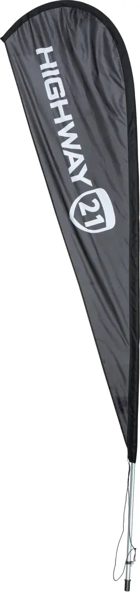 30-31111 HWY21 BLK Solar Flag 11' wps-489-9902