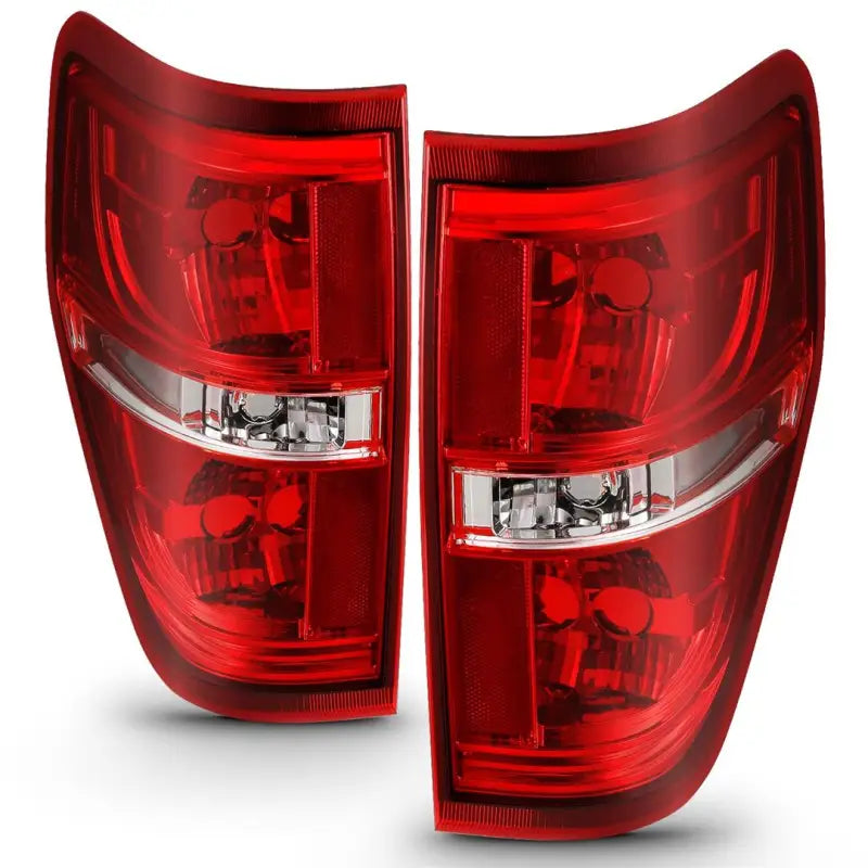 311299 Anzo Euro Taillight Red/Clear (W/O Bulb) a1r311299