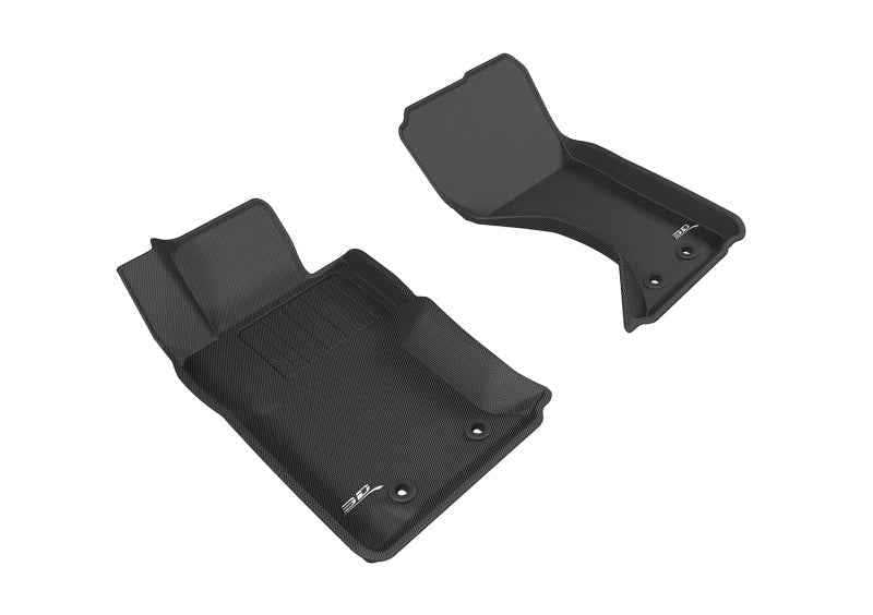 3D MAXpider Kagu Floor Mat Set - Black for 16-21 Mazda MX-5 Miata L1MZ05501509