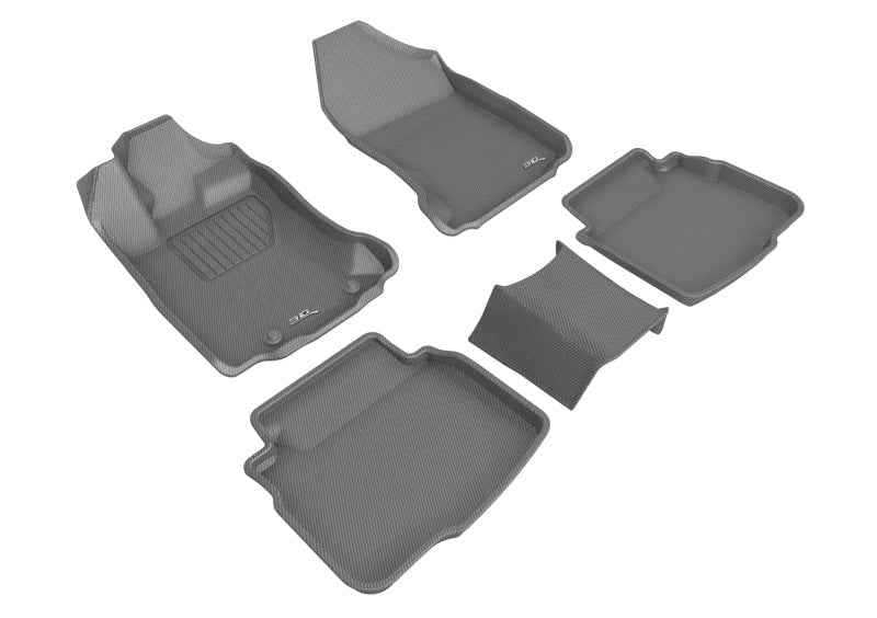 3D MAXpider 20-21 Subaru Legacy/Outback Kagu 1st Row Floormat - Gray L1SB02801501