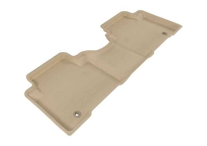 3D MAXpider 2013-2018 Hyundai Santa Fe Sport Kagu 2nd Row Floormats - Tan L1HY01721502