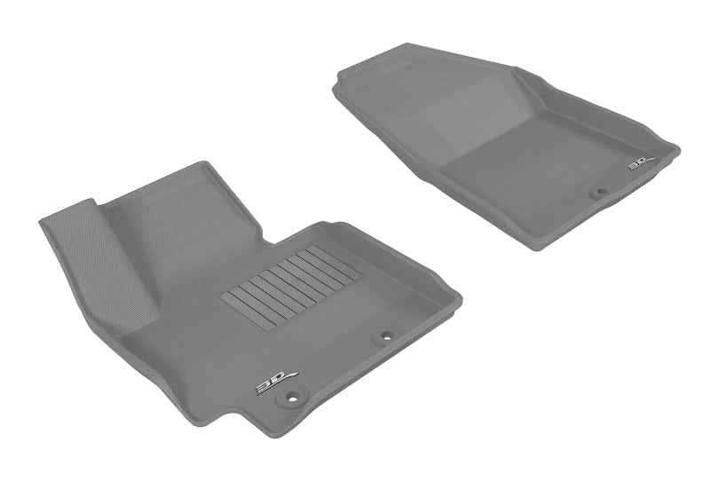 3D MAXpider 2014-2019 Kia Soul Kagu 1st Row Floormat - Gray L1KA02011501