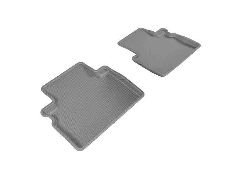3D MAXpider 2016-2017 Infiniti QX50 Kagu 2nd Row Floormats - Gray L1IN01921501