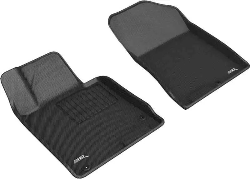 3D MAXpider 20-21 Hyundai Sonata / 2021 Kia K5 Kagu 1st Row Floormat - Black l1hy10311509