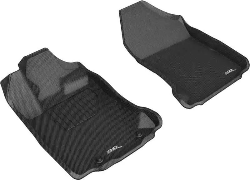 3D MAXpider 20-21 Subaru Legacy/Outback Kagu 1st Row Floormat - Black l1sb02811509
