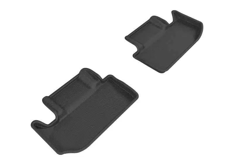 3D MAXpider 2011-2020 Dodge Challenger Kagu 2nd Row Floormats - Black l1dg02421509