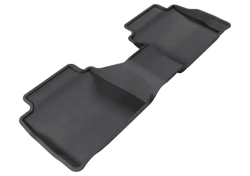 3D MAXpider 2013-2020 Ford/Lincoln Fusion/MKZ Kagu 2nd Row Floormats - Black l1fr06021509