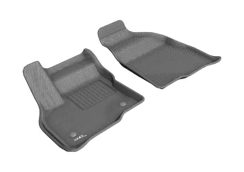 3D MAXpider 2017-2020 Chevrolet Bolt Ev Kagu 1st Row Floormat - Gray l1ch08711501