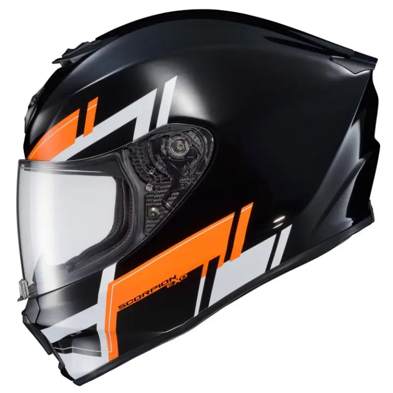 42-2333 Scorpion Exo Exo-R420 Full-Face Helmet Pace Orange Sm wps-75-2366s