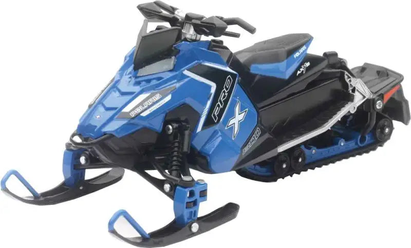 57783B New-Ray Replica 1:16 Snowmobile Polaris Pro-X 800 Blue wps-959-0080