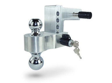 Ford Bronco / Bronco Sport Ball Mount - 2" Shank, 4" Drop, Chrome by Pacbrake