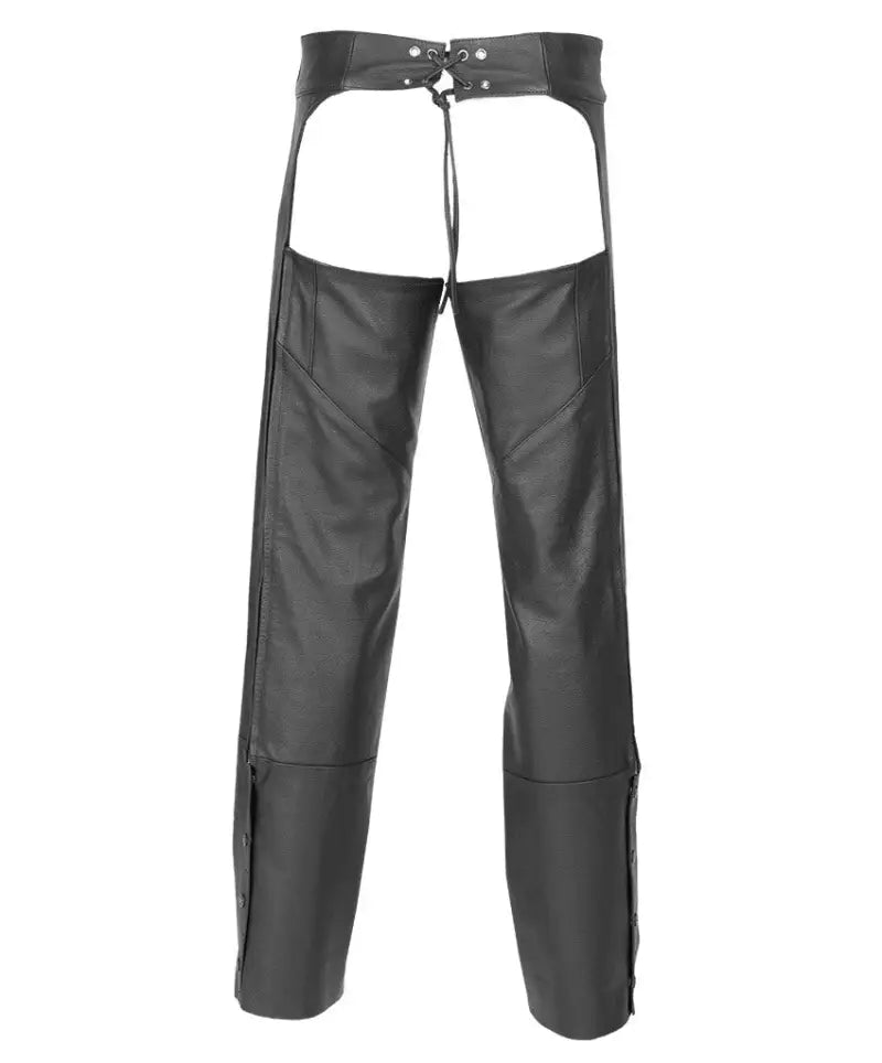 #6049 489-1090~3 Maverick Chaps Black Md wps-489-1090m