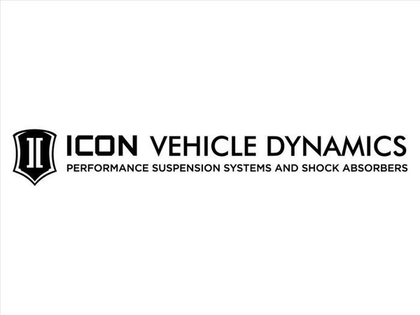 Ford Bronco / Bronco Sport 25 In Wide Icon Tagline Silver by Icon Vehicle Dynamics