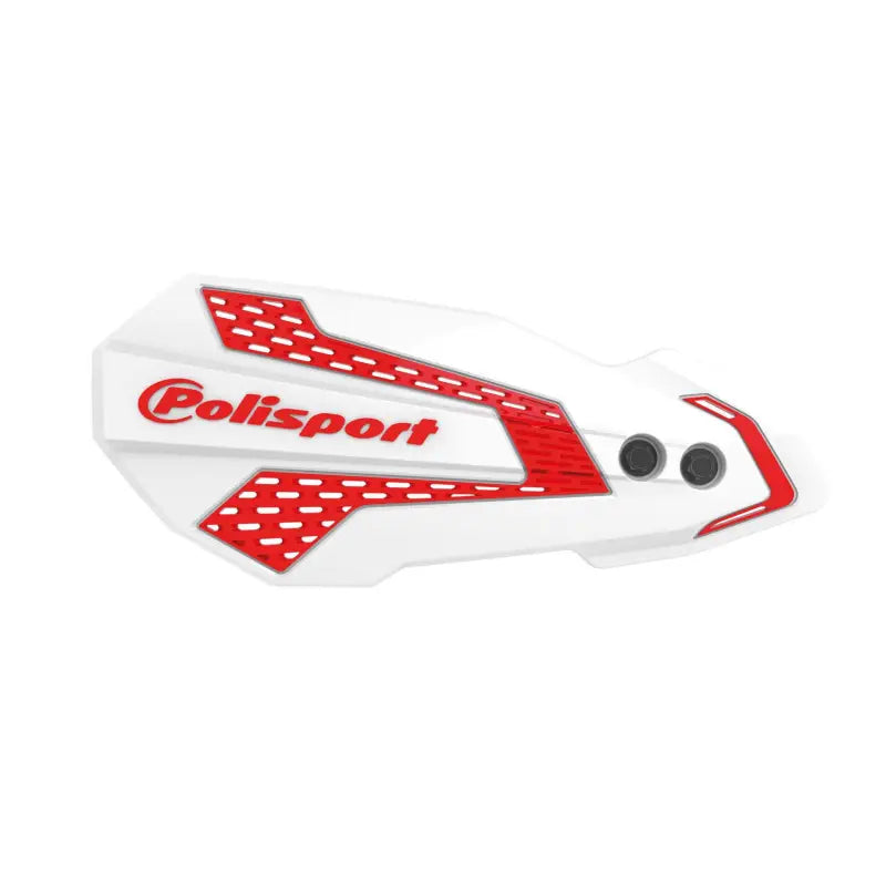 8308200043 Polisport Mx Flow Handguards White/Red Hon wps-64-8308243