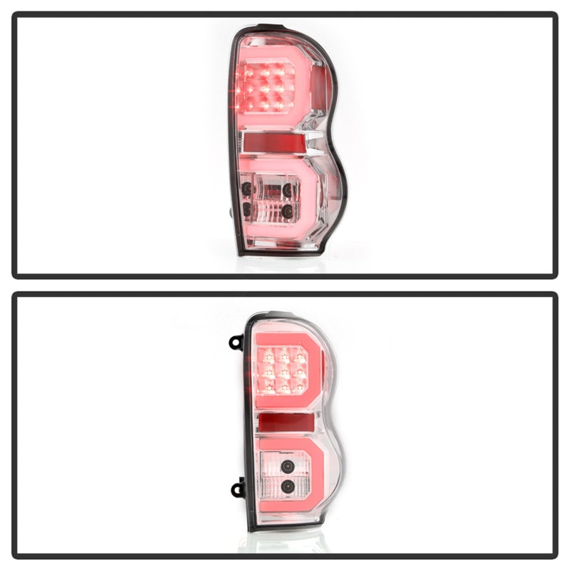 Spyder 04-09 Dodge Durango LED Tail Lights - Chrome ALT-YD-DDU04-LED-C spy5086525