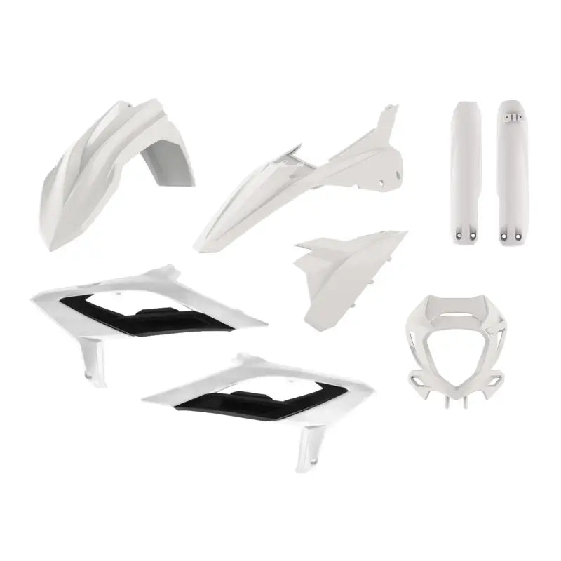91316 Polisport Plastic Body Kit Beta White wps-64-91316