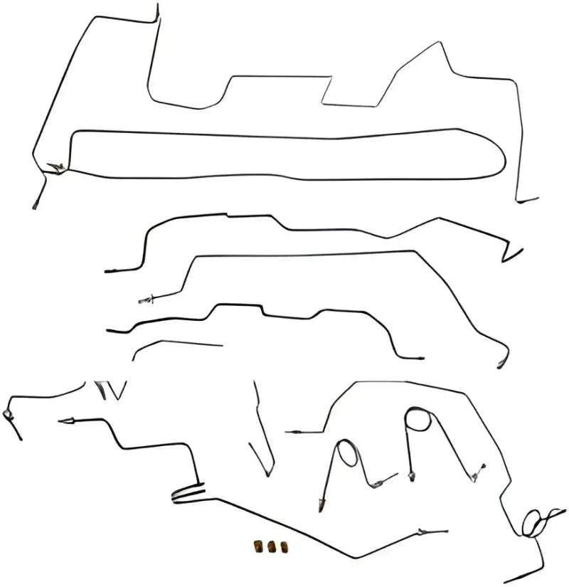 919-224 Dorman Preformed Brake Line d18919224