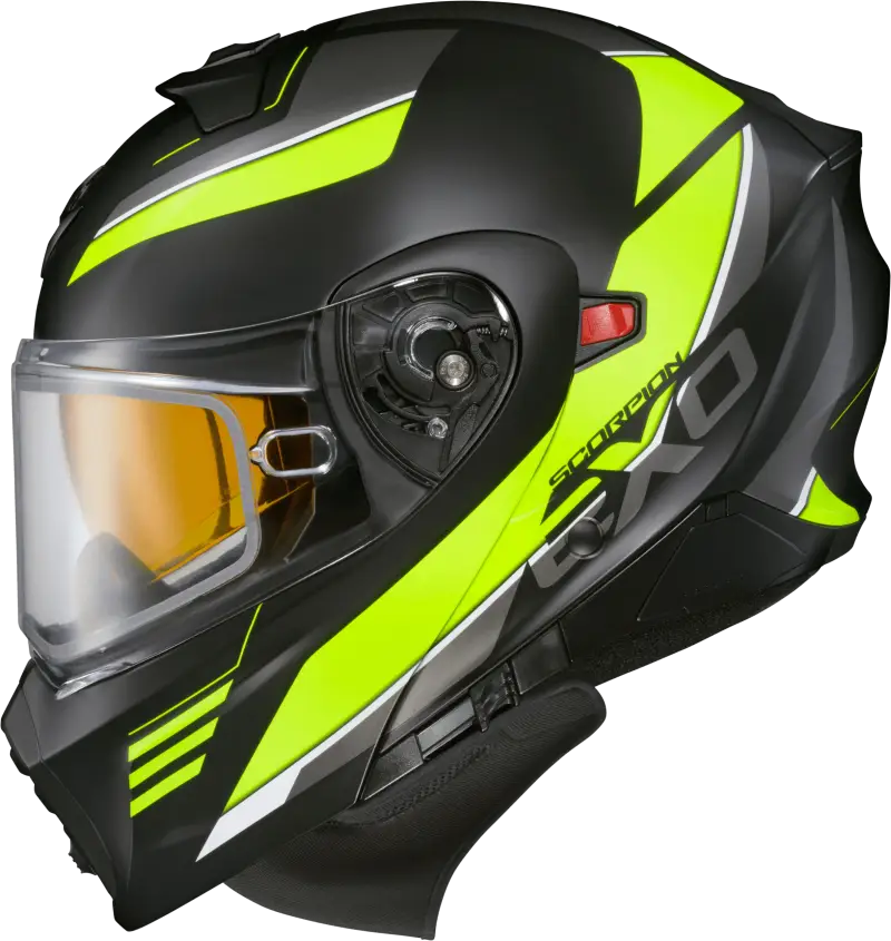 93-1033-SD Scorpion Exo Exo-Gt930 Cold Weather Helmet Modulus Hi-Vis Sm (Dual Pane) wps-75-2387s