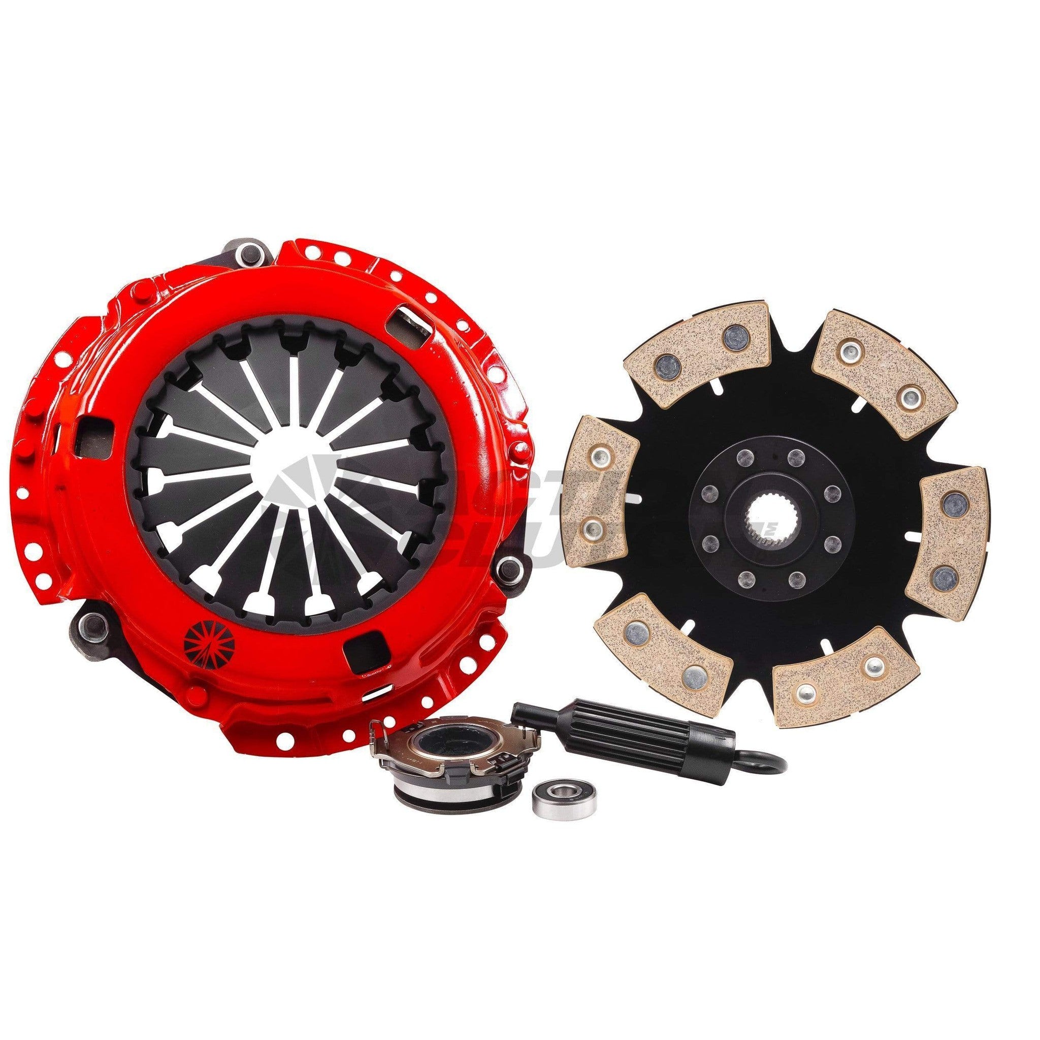 Action Clutch ACR-1709 Stage 6 2MD (Iron Buttons, 6-Puck Rigid) Incl. Dual HD Pressure Plate+Bearing Kit Scion FR-S 2013+