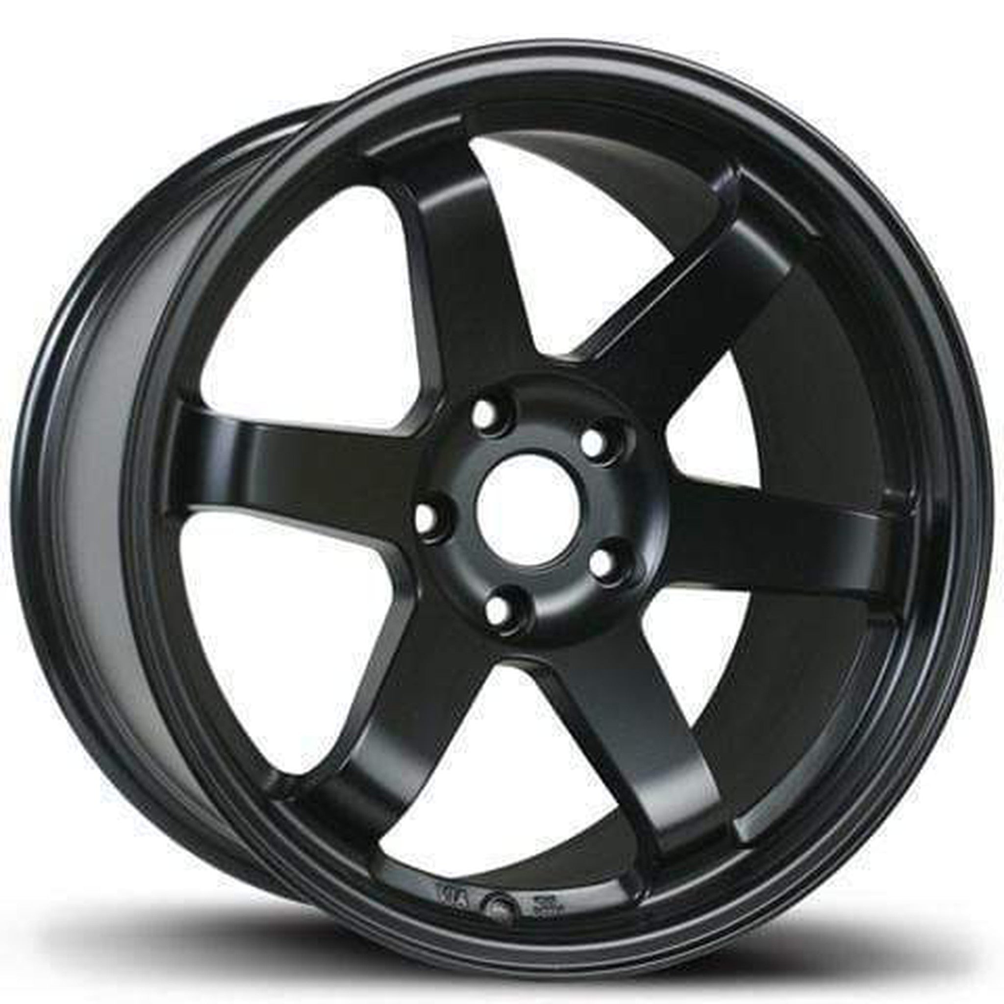Avid.1 AV-06 Matte Black Wheel 18x9.5 5X114.3 32mm CB73.1 | AV0618955H32BK
