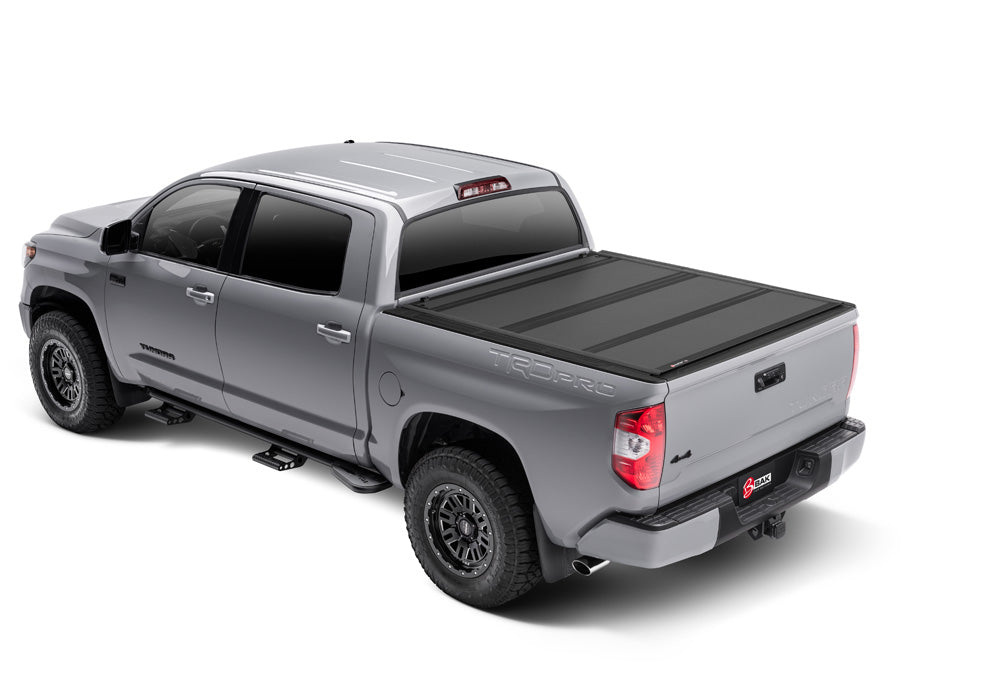 BAK BAKFlip MX4 Hard Folding Truck Bed Bonneau Cover MATTE FINISH Fits 2007-2021 TOYOTA Tundra 6.7ft Bed Model 448410