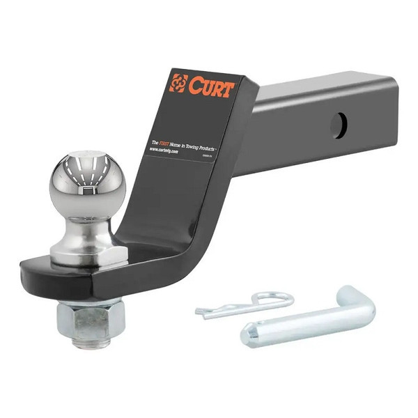 Ford Bronco / Bronco Sport Loaded Ball Mount with 1-7/8" Ball 2" Shank, 3,500 lbs., 4" Drop by Curt