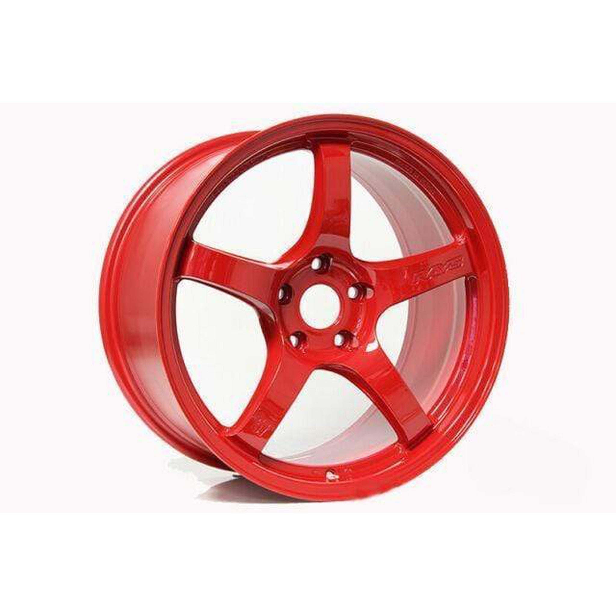 Gram Lights 57CR 15x8 +28 4x100 Milano Red Wheel | WGCRE28AMRP