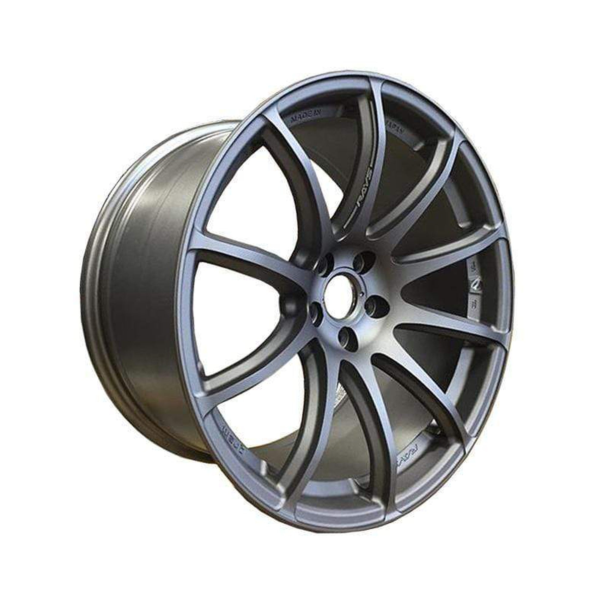 Gram Lights 57Transcend 19x10.5 +22 5x120 Matt Graphite Machining (Mp) Wheel