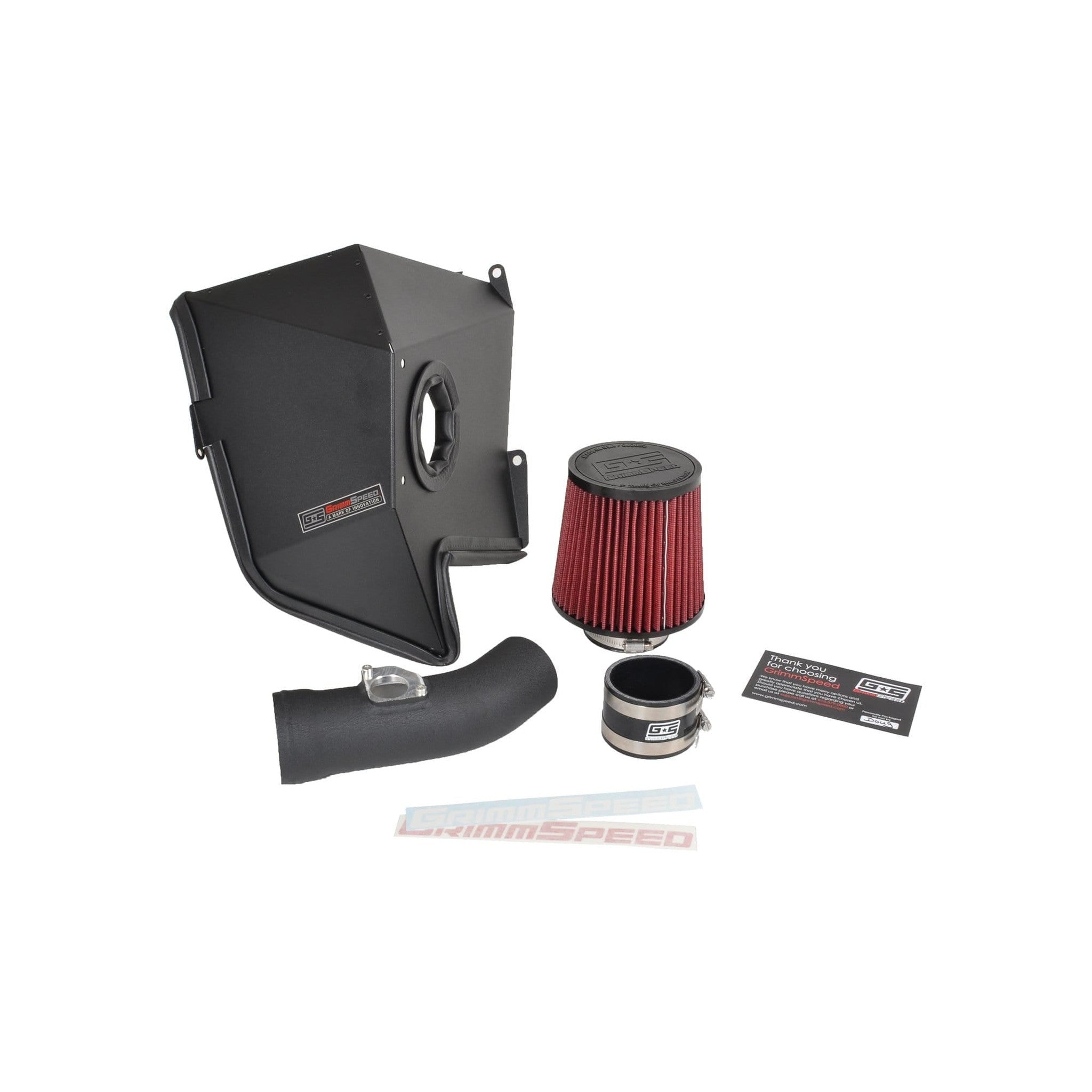 GrimmSpeed Cold Air Intake Black WRX / STI 2002-2007 / Forester XT 2004-2008 | 060074