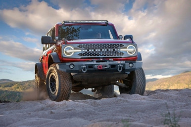 Ford Bronco Elite Series Front Bumper by Warn Winch
