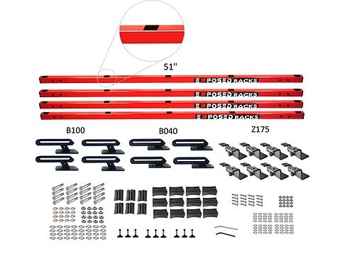 Exposed Rack 8-00-2778-RD Roof Rack Kit EXR8002778RD