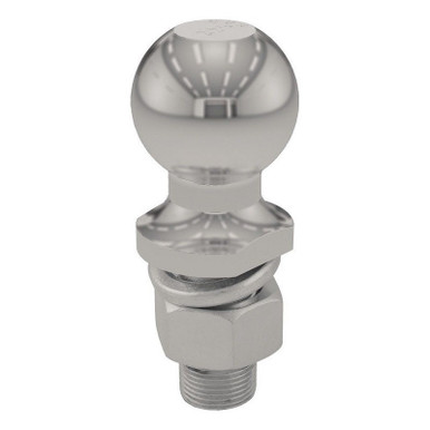Ford Bronco / Bronco Sport 2" Stainless Steel Trailer Ball with 1" X 2-1/8" Shank by Curt