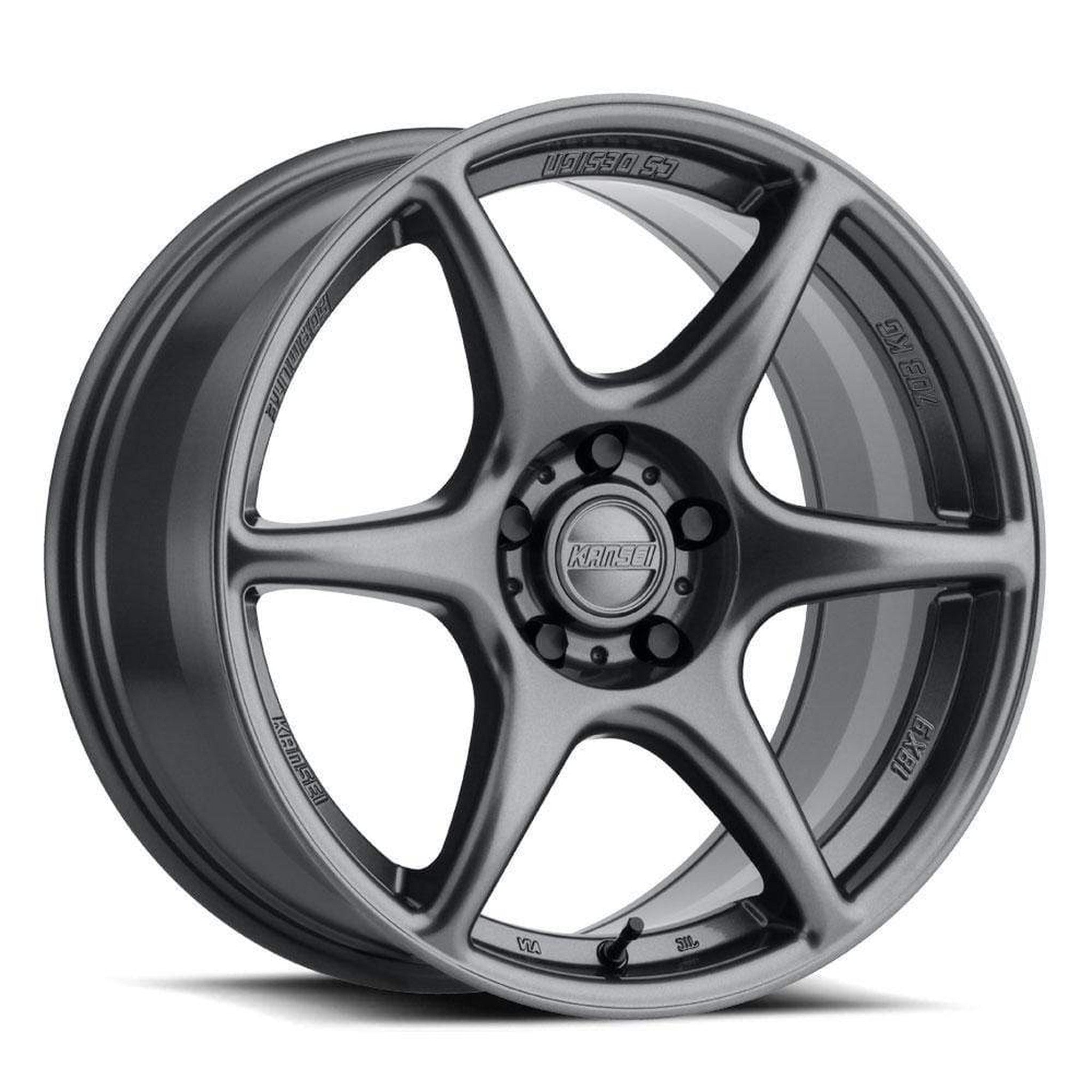 Kansei Tandem Wheel Gunmetal Gloss 18X9 5X100 +35